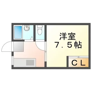 サンハイツたねもと A棟【205号室】の間取り