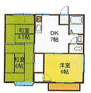 リバーサイド御幸【602号室】の間取り