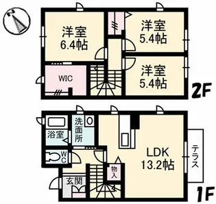 シャーメゾン タカラ【101号室】の間取り