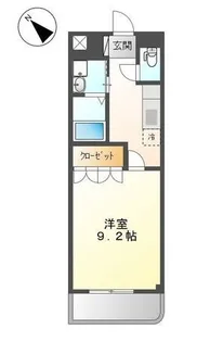 サンラヴィアン【0101号室】の間取り