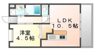 ローゼンコート禄屋【1202号室】の間取り
