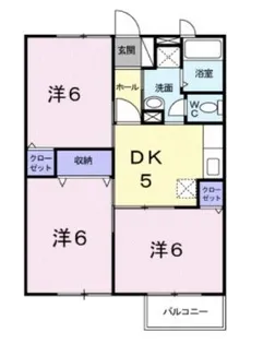 ニューエルディムハピネスA【0202号室】の間取り