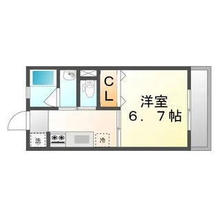 Marine Hill【3A号室】の間取り