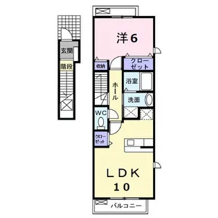 アルドーレA【0201号室】の間取り