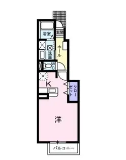 グランドゥールあおばC【0102号室】の間取り