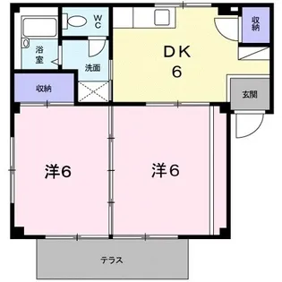 ファミーユB【0101号室】の間取り