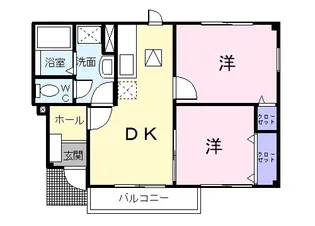 ラミ シェルA【0102号室】の間取り