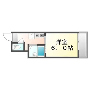 大福マンションⅡ【703号室】の間取り