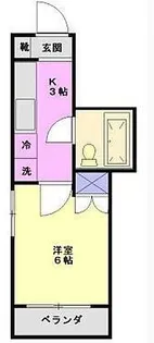 サンヒルズ 広島屋【0401号室】の間取り