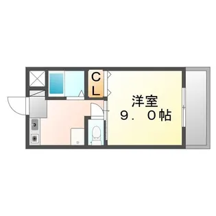 バグースⅡ【303号室】の間取り