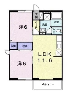 マーベラスN【203号室】の間取り