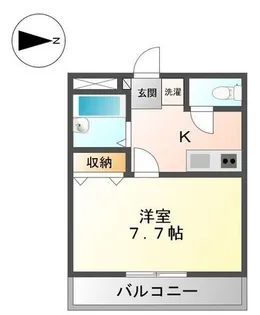 ディアドリーム【0102号室】の間取り