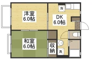 メゾン・サントピアA【202号室】の間取り