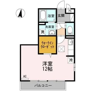 エミネンス野上 B棟【0101号室】の間取り