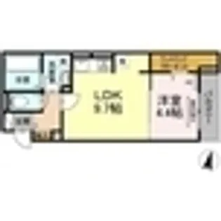 オリヴィエ西町【0203号室】の間取り