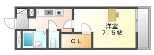 レオパレスいちはちよん【111号室】の間取り