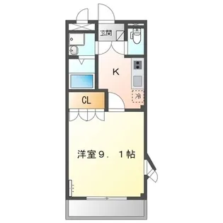 フィークス フォルム【0201号室】の間取り