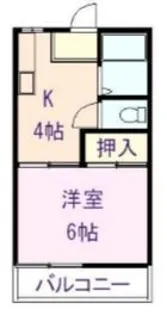 アーバン東福山【0101号室】の間取り