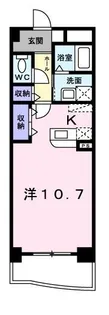アルカディア南蔵王【0104号室】の間取り