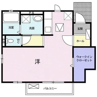 セードル館 水呑Ⅰ【0102号室】の間取り