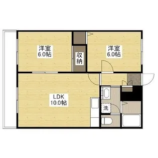 メゾンドヴィラ大門【0301号室】の間取り