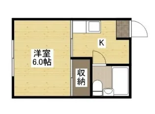 ゴールデン パレスA【0201号室】の間取り