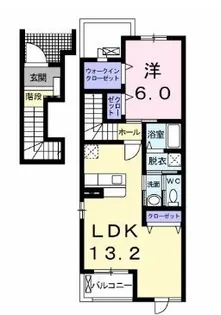 シュティル【0201号室】の間取り
