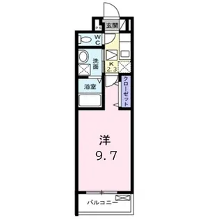 ベルセゾン【0103号室】の間取り