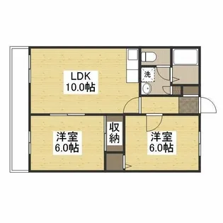 N・Y・Sマンション【301号室】の間取り