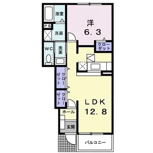 クールメゾン【0102号室】の間取り