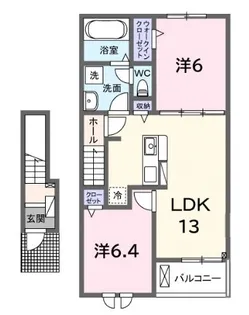 ヴィヴァン【0202号室】の間取り