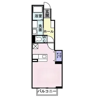 リーデンベルクE【0104号室】の間取り