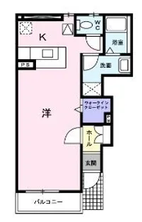 ミニヨン【102号室】の間取り