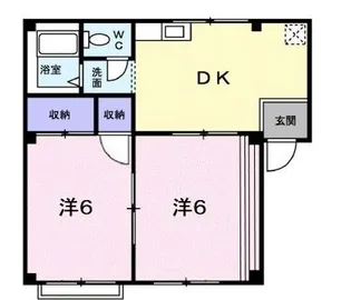 シティハイツ悠【0101号室】の間取り