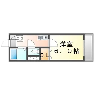 第二レンツェン【305号室】の間取り