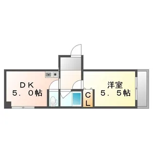 ノーブルマンション【306号室】の間取り