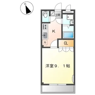 アルファルド【0202号室】の間取り