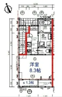 アルデバラン A棟【106号室】の間取り