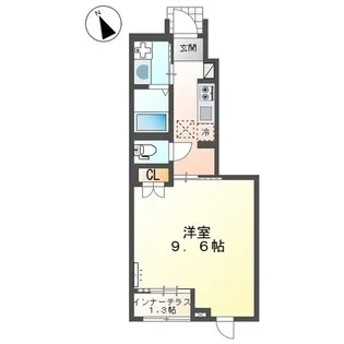 シルヴィオ【102号室】の間取り