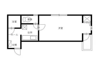 大福マンション三吉【205号室】の間取り
