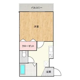 スカイパレス【A-2号室】の間取り