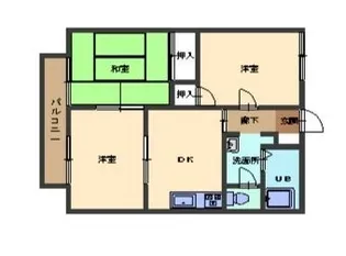 ストークハイツA【202号室】の間取り