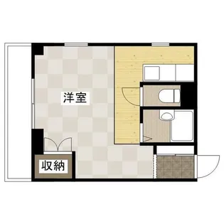 ハイツ陽光【0203号室】の間取り