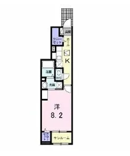 メゾン ド リブレ【102号室】の間取り