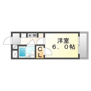 リバティ丸之内【116号室】の間取り