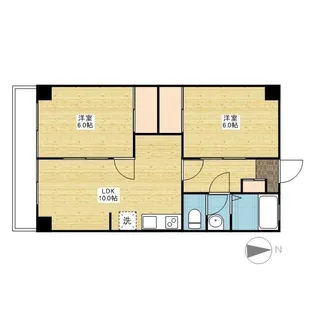 ソシエ府中【0501号室】の間取り