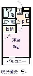 GRACE【0202号室】の間取り