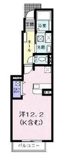ネオハイムC【0102号室】の間取り