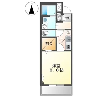 グランライム【0106号室】の間取り