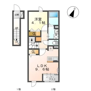 ティエラ セゾン【0205号室】の間取り
